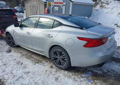 2016 Nissan Maxima 3.5 Platinum из США, поврежденный, VIN 1N4AA6AP3GC447209